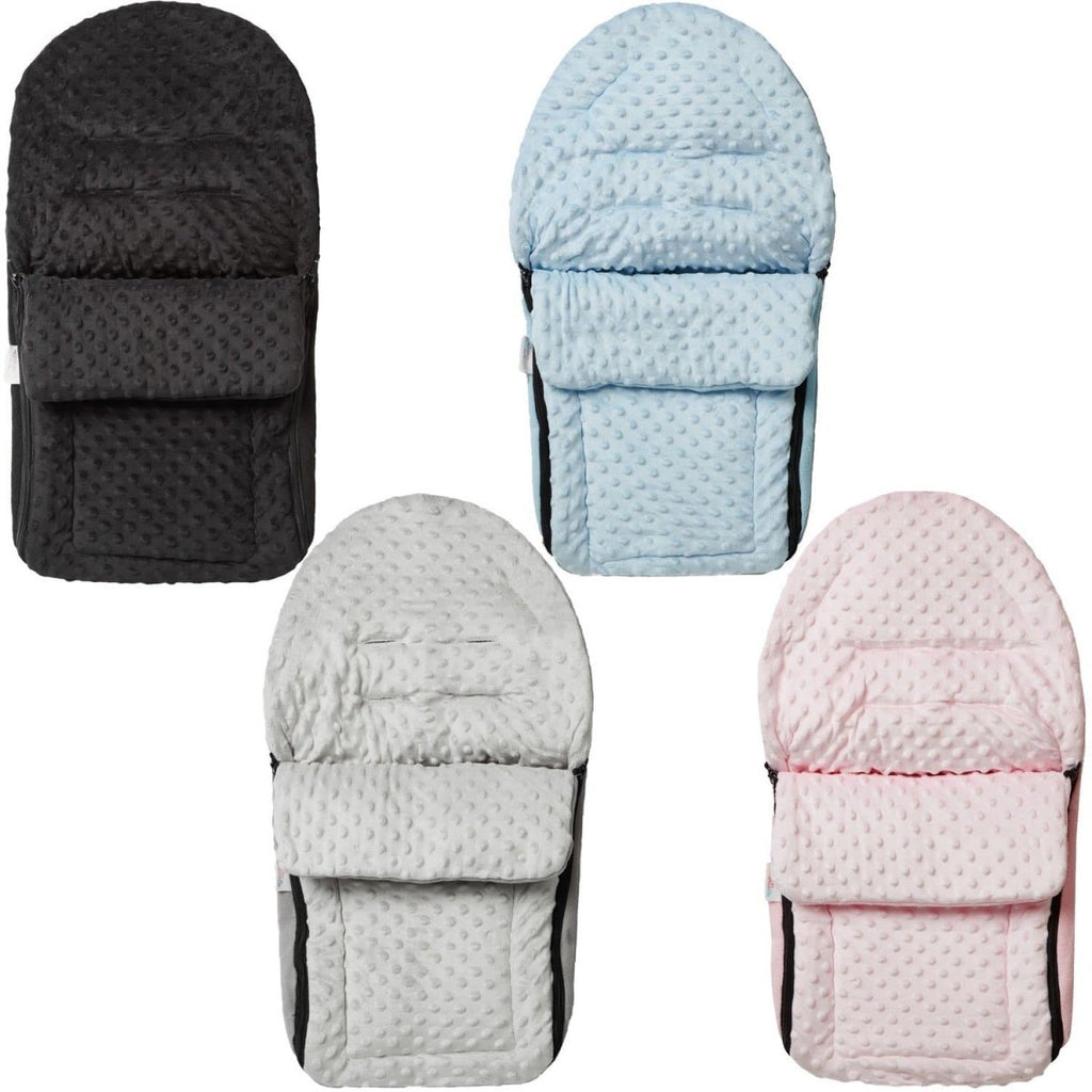 Universal Dimple Car Seat Footmuff / Cosy Toes - Fits All 3 And 5 Point Harnesses-0