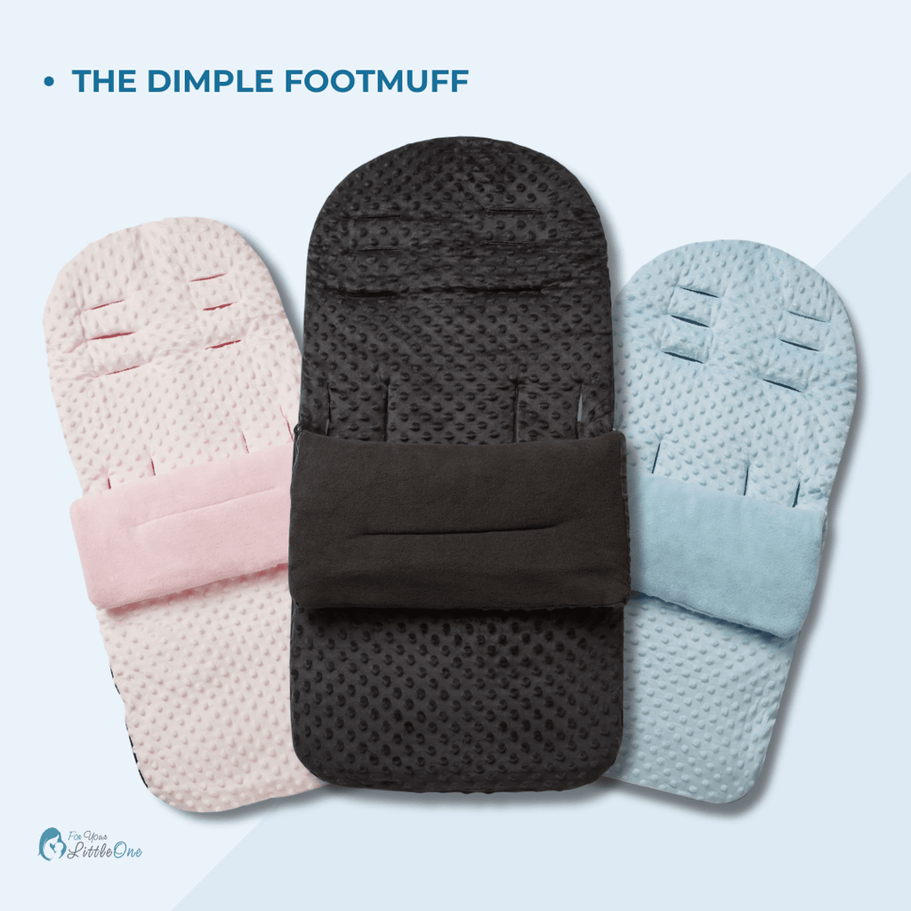 Universal Dimple Footmuff / Cosy Toes - Fits All Pushchairs / Prams & Buggies-1