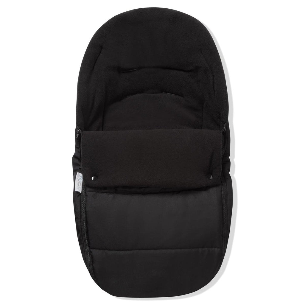 Universal Premium Car Seat Footmuff / Cosy Toes - Black Jack / Fits All Models - Premium Car Seat Footmuff