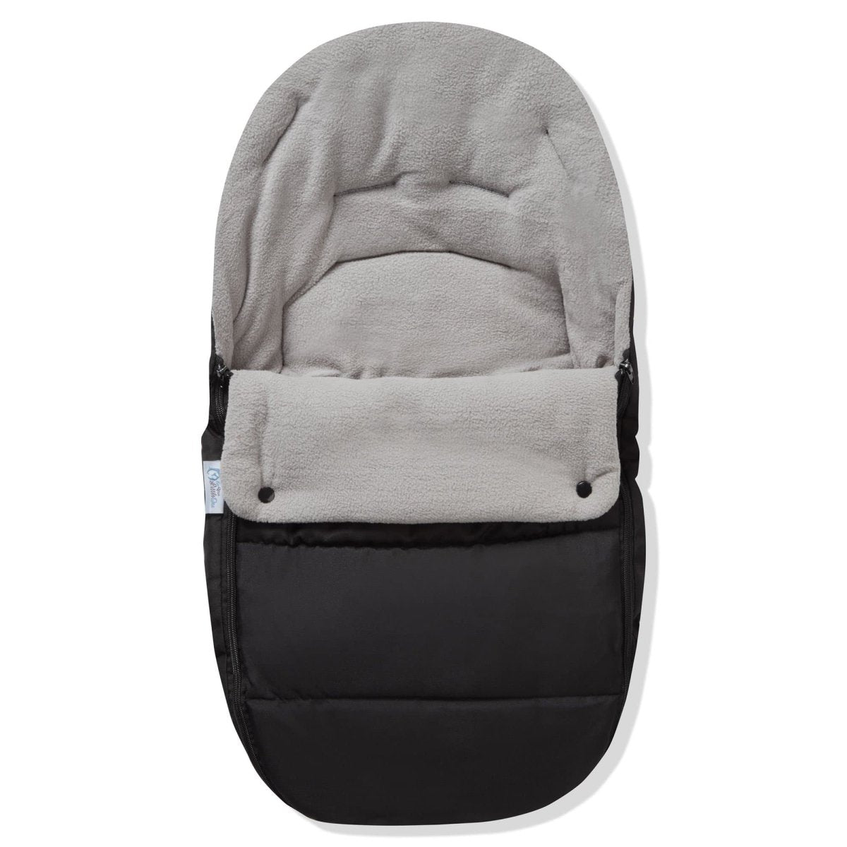 Universal Premium Car Seat Footmuff / Cosy Toes - Dolphin Grey / Fits All Models - Premium Car Seat Footmuff