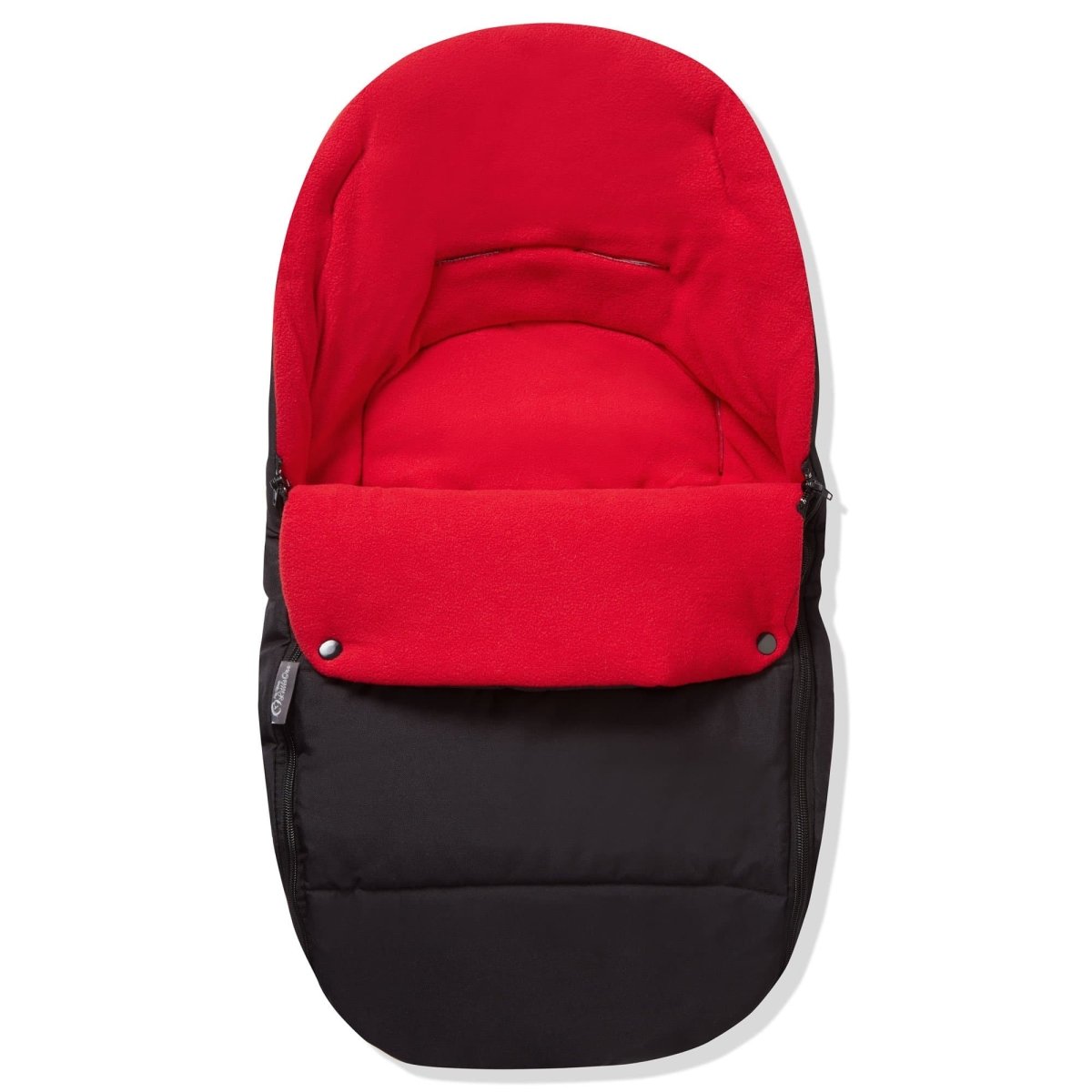 Universal Premium Car Seat Footmuff / Cosy Toes - Fire Red / Fits All Models - Premium Car Seat Footmuff