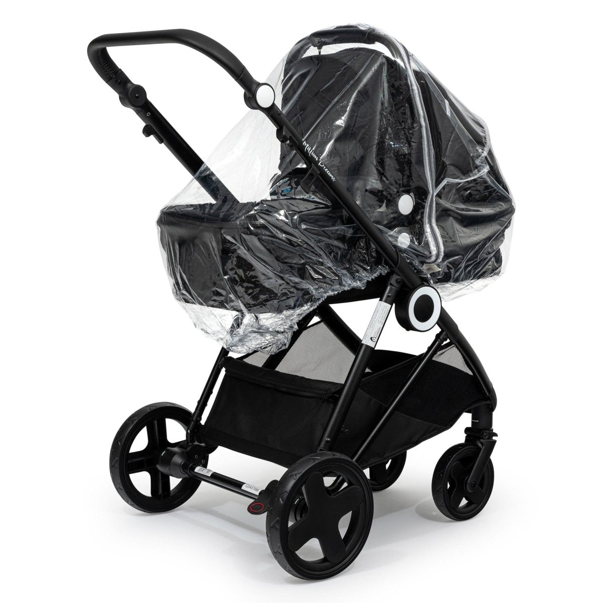 Universal Rain Cover For 2 in 1 Prams - Fits All Models - 2 in 1 Raincover