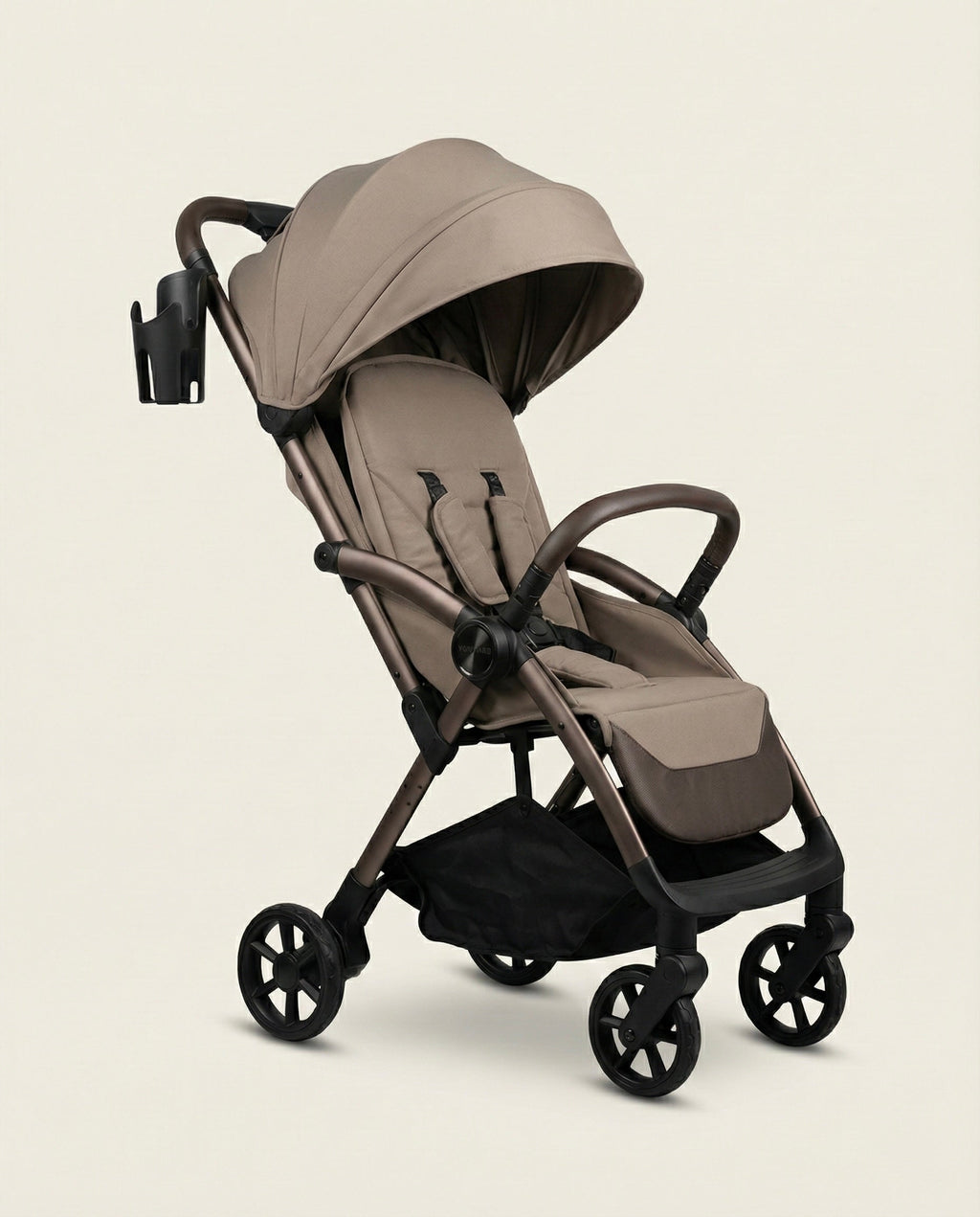 Venture Avio Compact Travel Baby Stroller - Truffle - Stroller