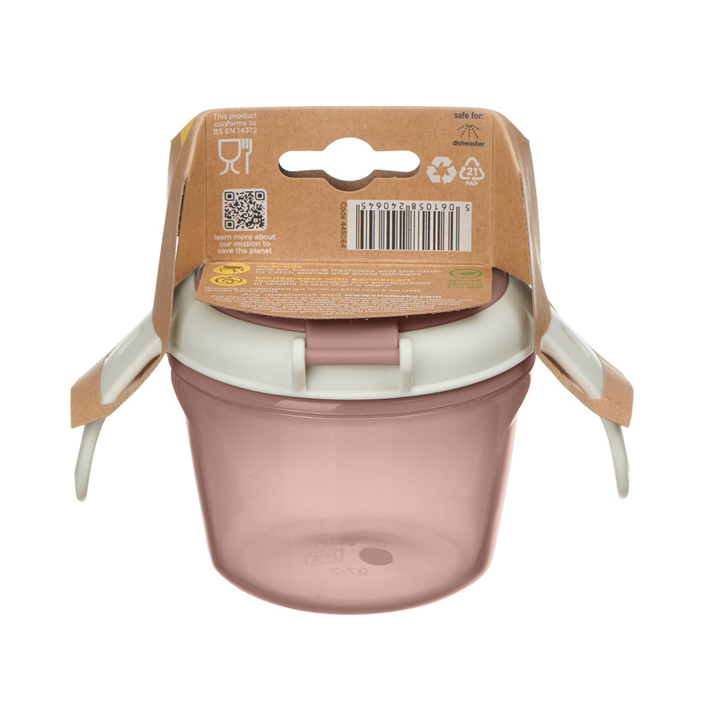 Vital Baby Children’s Snack on The Go Pot - Natural Berry - Food Container / Lunchbox