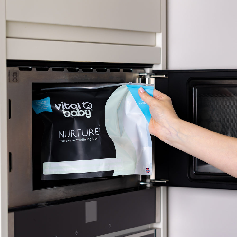 Vital Baby Microwave Sterilising Bags - 5 Pack - Bottle Steriliser