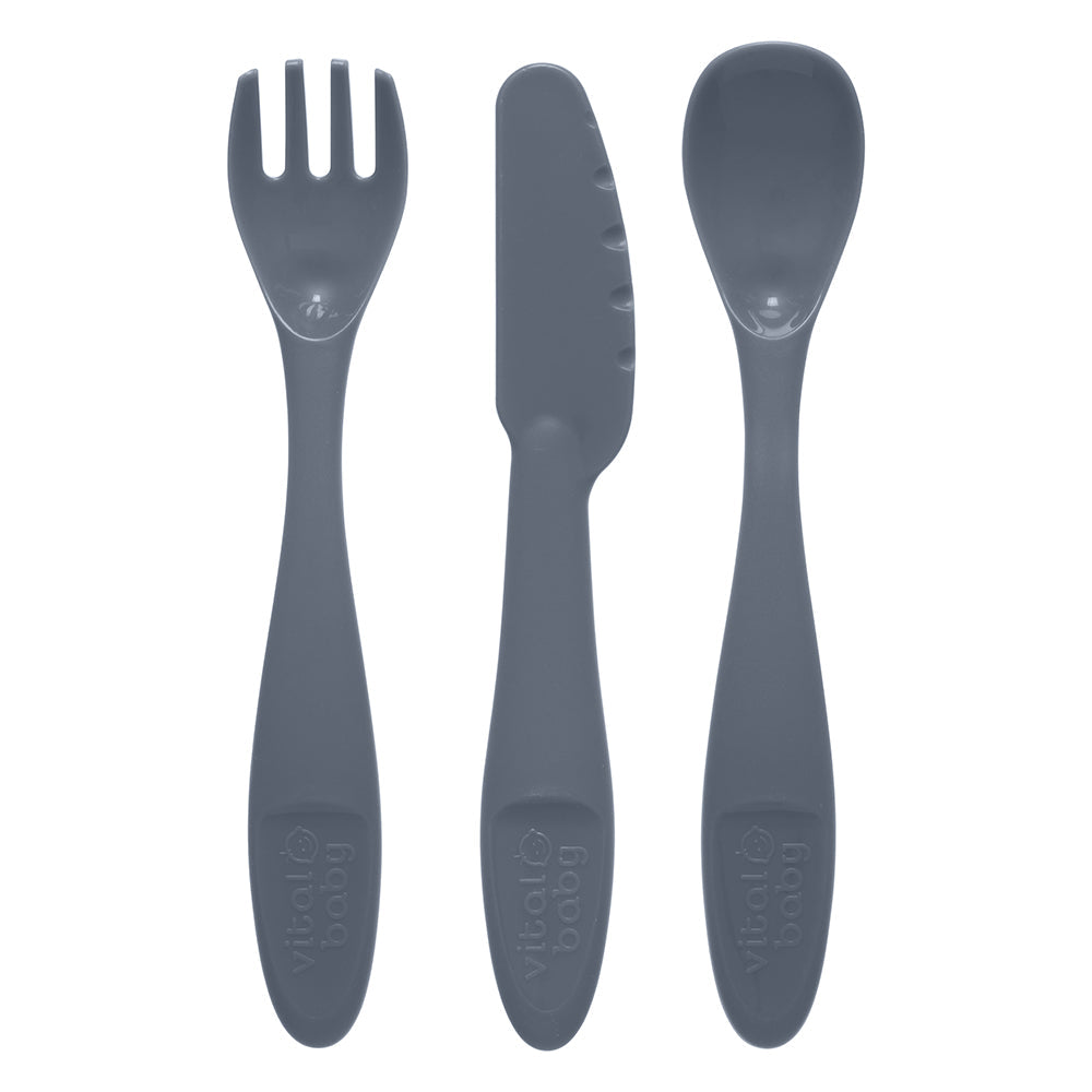 Vital Baby Perfectly Simple Cutlery 15 Pack - Natural - Cutlery