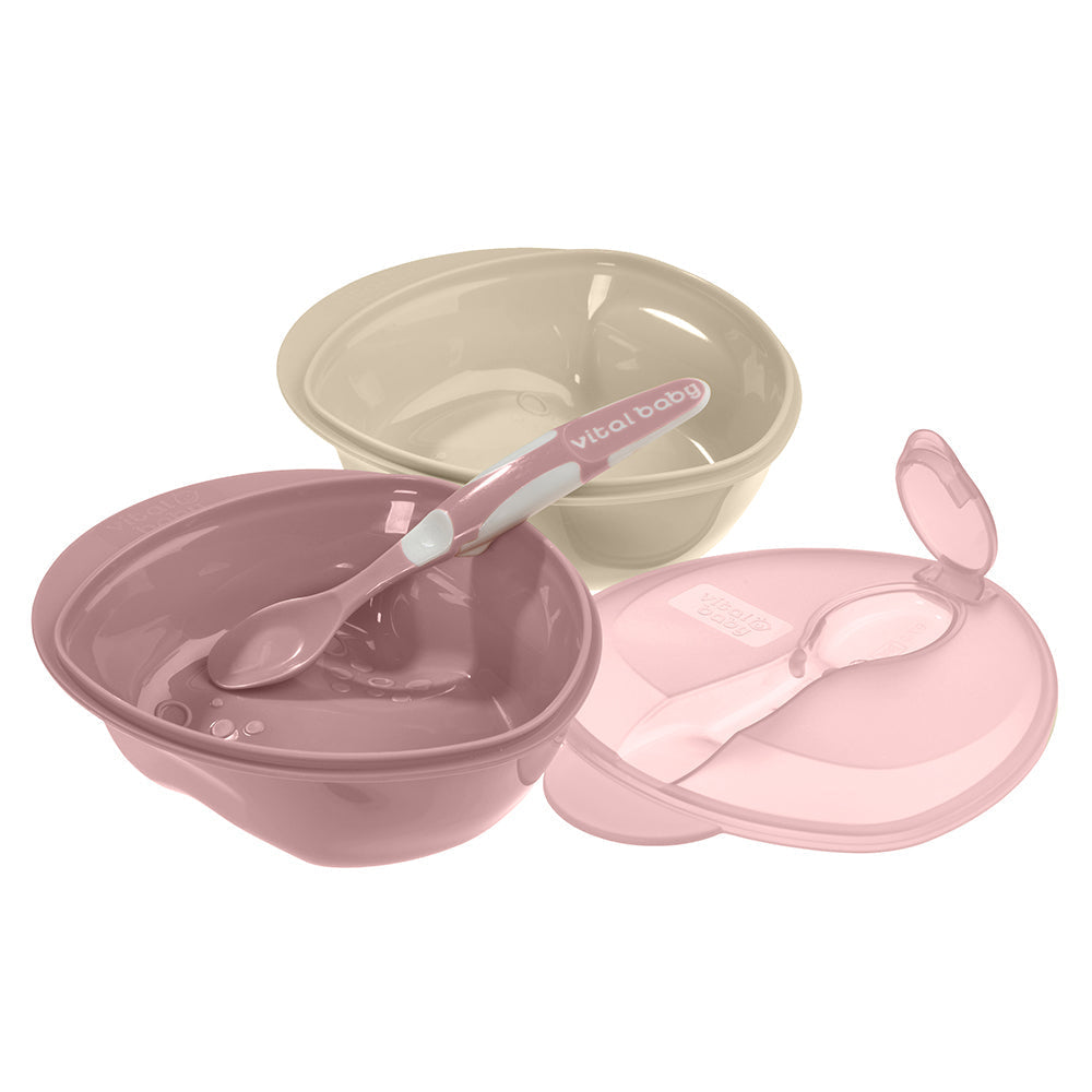 Vital Baby Scoop Travel Feeding Set - Natural Berry - Feeding