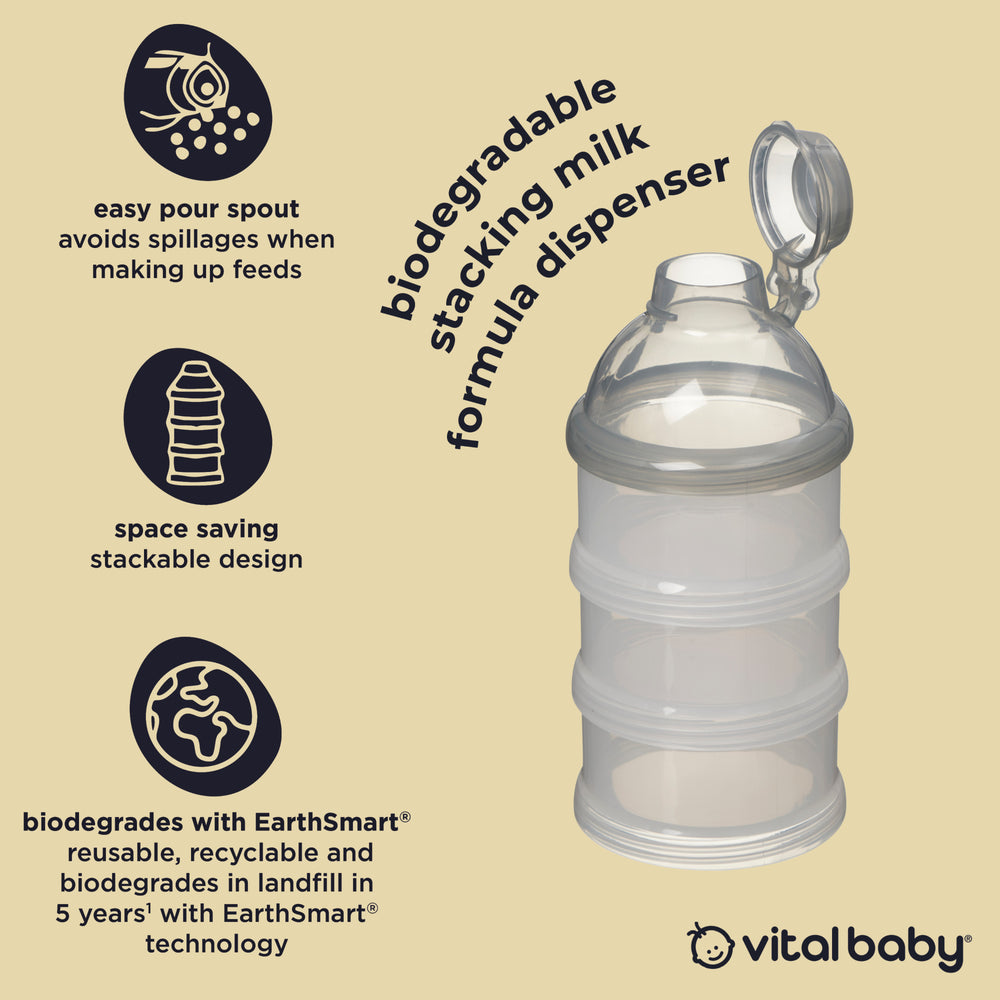 Vital Baby Stacking Milk Formula Dispenser - Formula Dispenser / Mixer