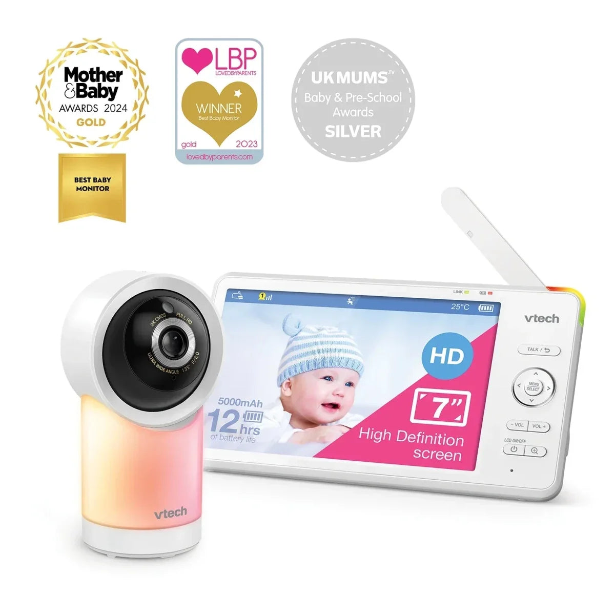VTech RM7766HD Smart Video Baby Monitor - Video Baby Monitors