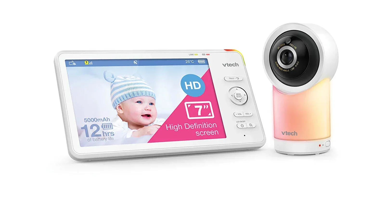 VTech RM7766HD Smart Video Baby Monitor - Video Baby Monitors