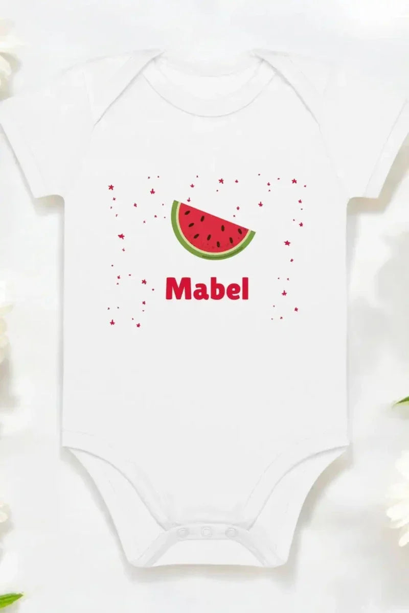 Watermelon Personalised Bodysuit - Bodysuits