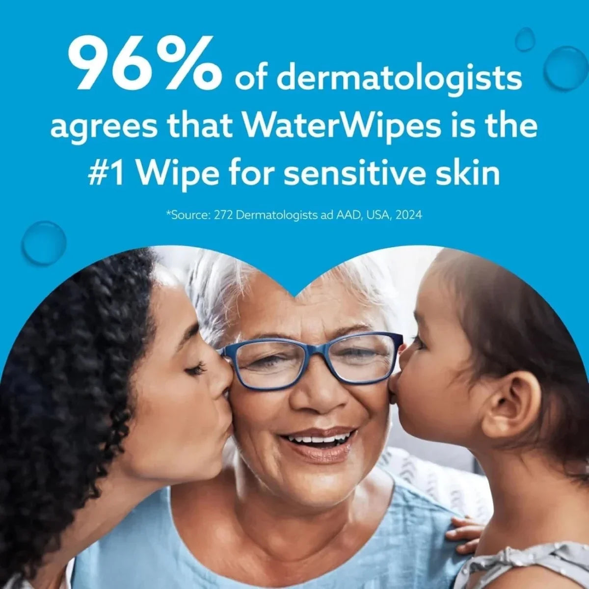 WaterWipes Sensitive Baby & Newborn Wipes 12x60 pcs - Baby Wipes