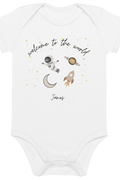 Welcome to the World Galaxy (Personalised Name Bodysuit) - Bodysuits
