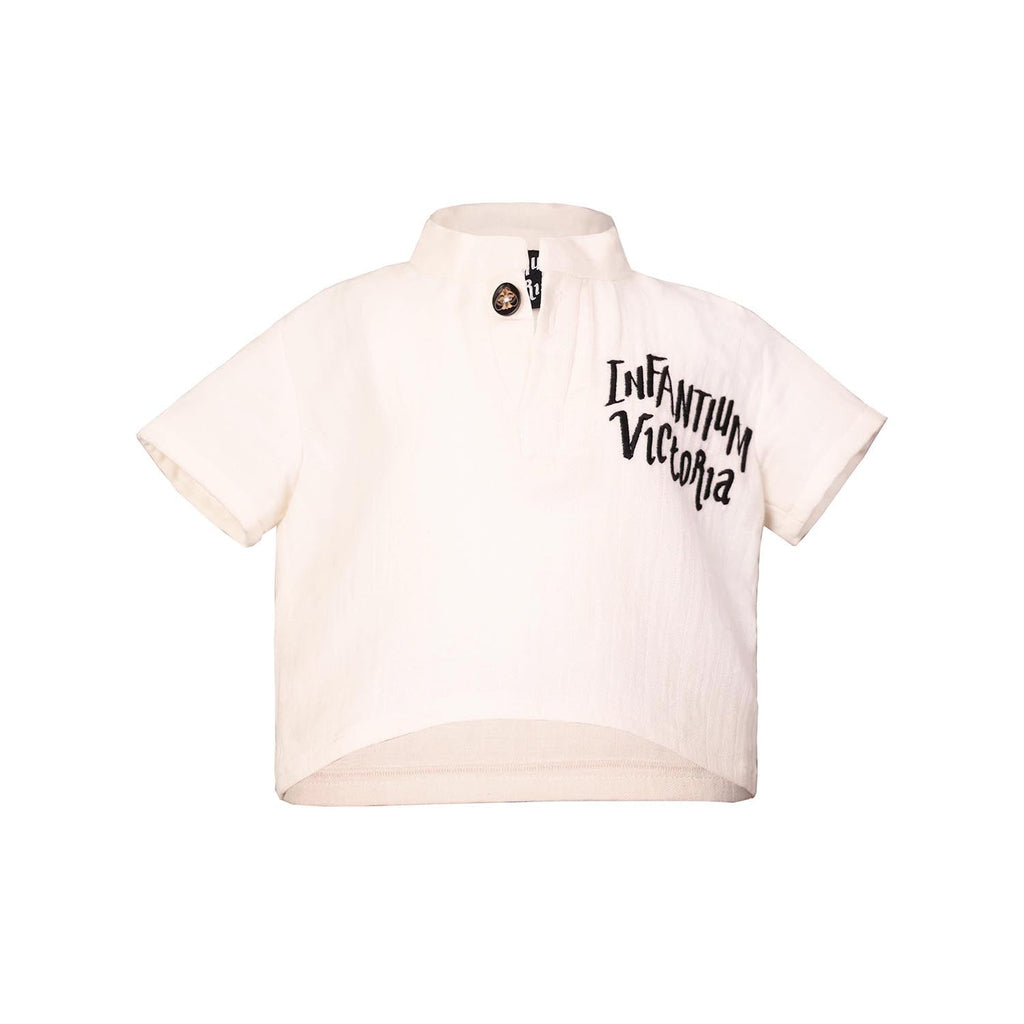 White Baby Shirt - 68 / 6 mths - Shirt