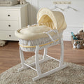 Wicker Baby Moses Basket With Stand-7