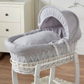 Wicker Moses Basket-No stand included.-9