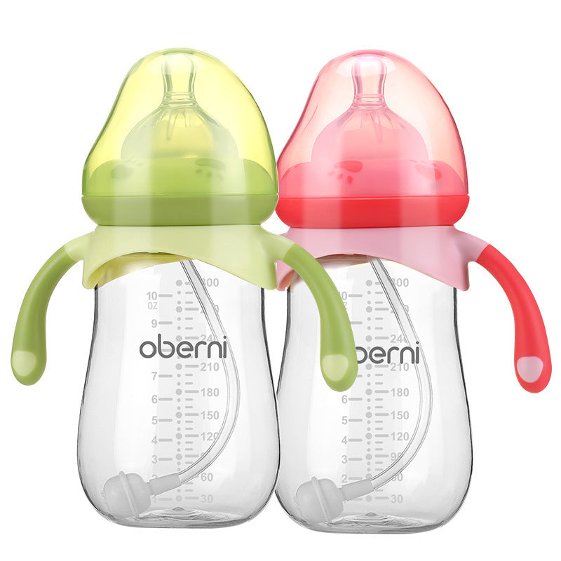 Wide Caliber Baby Milk Anti-Colic Baby Bottle Anti-Fall